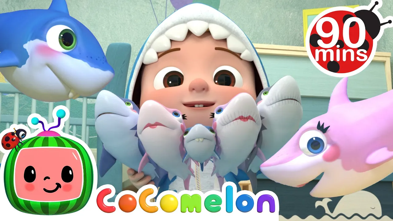 Baby Shark + Wheels on the bus & More Popular Kids Songs | Animals Cartoons for Kids |Funny Cartoons