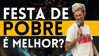 Mateus Cidrão conta diferenças entre festas de rico e de pobre