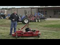 Maintaining your Finish Mower Kelly Tractor