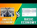 United Economy vs Basic Economy - Which Fare Suits Your Travel Needs Better Updated