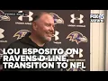 D-line coach Lou Esposito on Ravens defensive front his transition to NFL