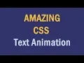 CSS Text Animation CSS Animation Tutorial csPoint