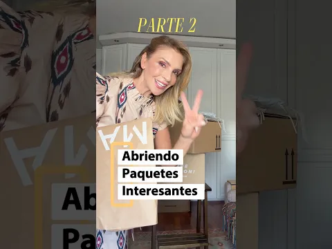 ABRIENDO PAQUETES INTERESANTES PARTE 2 #asesoradeimagen y moda