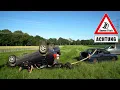 Unfall beim Abschleppen | Dumm Tüch