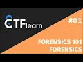 WRITEUP FORENSICS CTFlearn Forensics 101