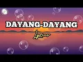 Lagu Dayang dayang lyrics