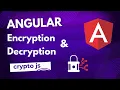 Encryption and Decryption in angular crypto-js Angular Tutorial
