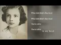 Taylor Swift - marjorie (Official Lyric Video)