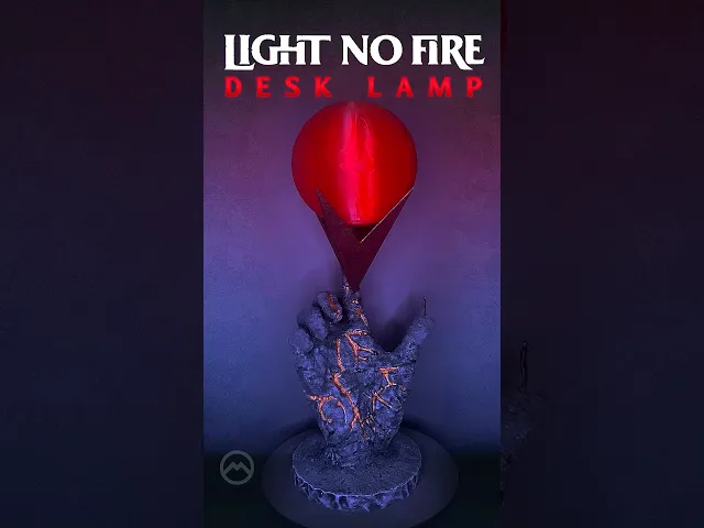 Light No Fire: DIY Desk Lamp video thumbnail