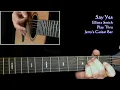 Elliott Smith Say Yes | Guitar Play Thru