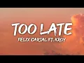 Download Lagu Felix Cartal - Too Late (Lyrics) feat. KROY