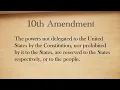 10th Amendment - Easy Memorization