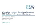What s New in OFCCP Compliance Important 2023 Updates for Government Contractors