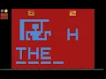 Hangman ATARI 2600 Longplay