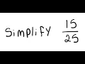 Fractions Simplify