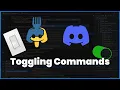 NEW - Toggling Commands using Nextcord