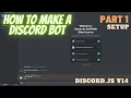 How to Make a Discord Bot Using Discord js v14 Part 1