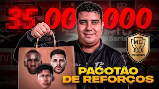 CONTRATEI 5 JOGADORES! TIME FORMADO! | Master League PES 2021 #49