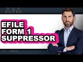How To Efile Form 1 Suppressor Only Way