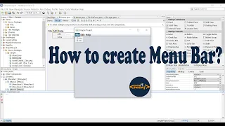 How to create Menu bar in
