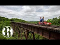 Ride the rails on the new Rail Explorers Scenic Valley Railroad attraction in Boone