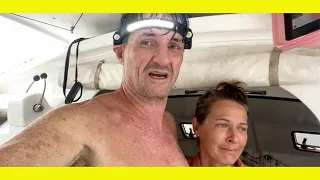 Perilous Situation: Lee Shore With Building Waves & No Engines! (ep 274)