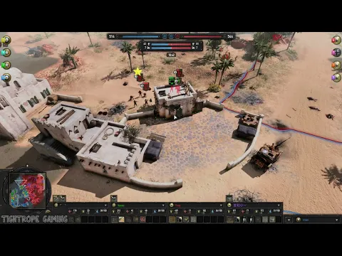 COH3 4v4 Titanic tank clashes