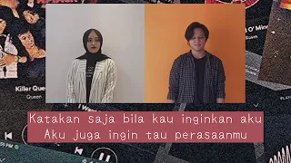 lirik katakan saja khifnu feat putri delina