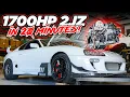 Building a 1700HP Dart 2JZ Supra in 20 Minutes