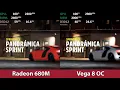 Radeon 680M RDNA 2 vs Vega 8 OC iGPU Comparison in Forza Horizon 5 Ryzen 7 6800H vs 5700G OC