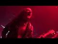 Nifelheim en Santiago, Chile detonando su tema "Infernal Flame of Destruction"