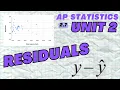 Residuals - AP Statistics Unit 2 Summary Topic 2 7