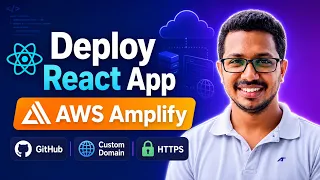 Deploy React App using AWS Amplify GitHub Custom Domain HTTPS