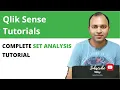 Qlik Sense Set Analysis Basic Tutorial for Beginners Complete Tutorial - Getting Started