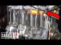 Transparent engine block - first start