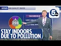 Hazardous Air Quality Hits Cleveland Amid Wildfire Smoke