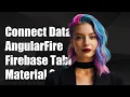 Connecting Angular Material 2 Data Table with AngularFire2 and Firebase