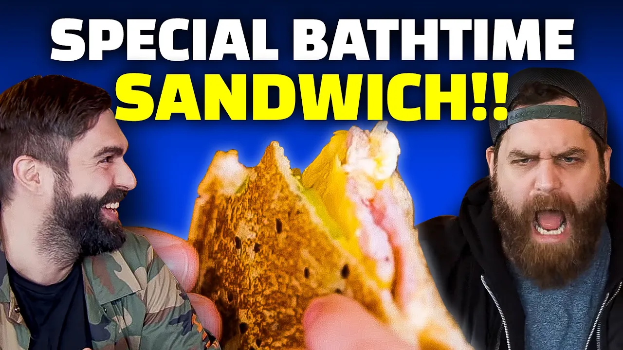 THE BATHTIME SPECIAL SANDWICH!!