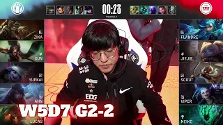 EDG vs IG - Game 2 | Week 5 Day 7 LPL Spring 2022 | Edward Gaming vs Invictus Gaming G2