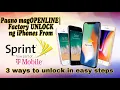 How to Unlock Openline iPhones From SPRINT in 3 different ways