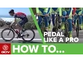 How To Pedal Cycling Technique