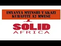 UNIQUE JOB OPPORTUNITIES FOR ALL A2 PASSERS SOLID AFRICA