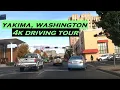 Yakima Washington 4k Driving Tour Dashcam