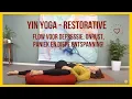 Download Lagu yin yoga flow - stretch stress, spanning \u0026 onrust uit je lichaam - 40 minuten