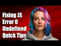 Fixing Cannot Set Property 0 of Undefined Error in JavaScript