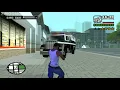 GTA San Andreas - SMG Skill (MP5) - reaching Hitman Level - very beginning of the game - video #2
