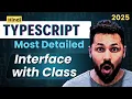 TypeScript Hindi Tutorial Interface with Class
