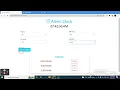 Alarm Clock using Html Css and JavaScript Coding Ninjas FrontEnd Skill Test