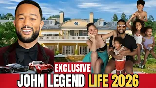 How Rich Is John Legend in 2026 Net Worth House Tour Family Supercars Inside
