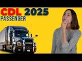 CDL Passenger Test 2025 60 Questions with Explained Answers